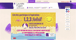 Desktop Screenshot of laurettefugain.org